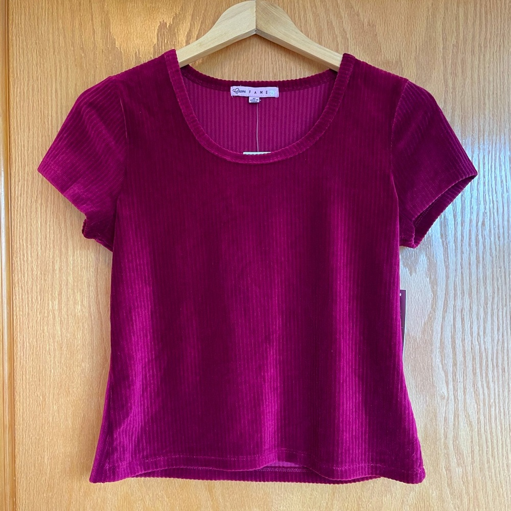 Crave Fame top size medium